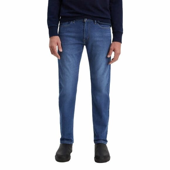 Levi's Men's Dark Blue 505 Jean 38 x 32 Inch Inseam Zip Fly - Picture 3 of 5